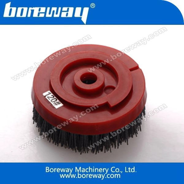 Runde Siliziumkarbid Hard Rock Schleifbürste