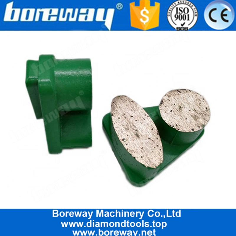 Runde und ovale Segmente Redi Lock Husqvarna Scanmaskin Betonschleifplatten für Anstrichfarben