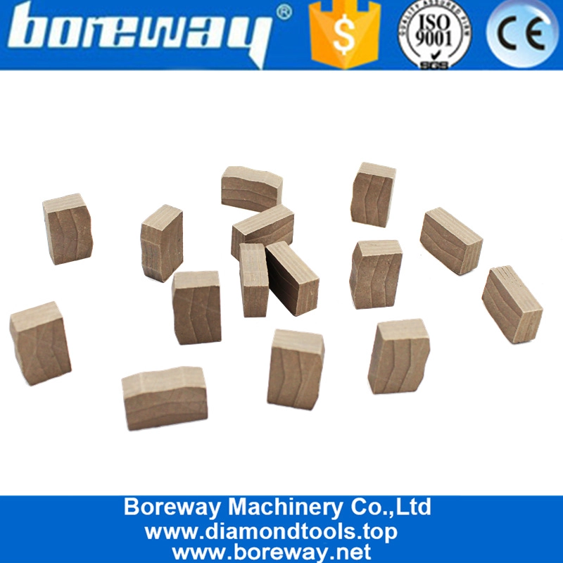 Sandwich-Typ-Diamantsegment zum Schneiden von Granitblock