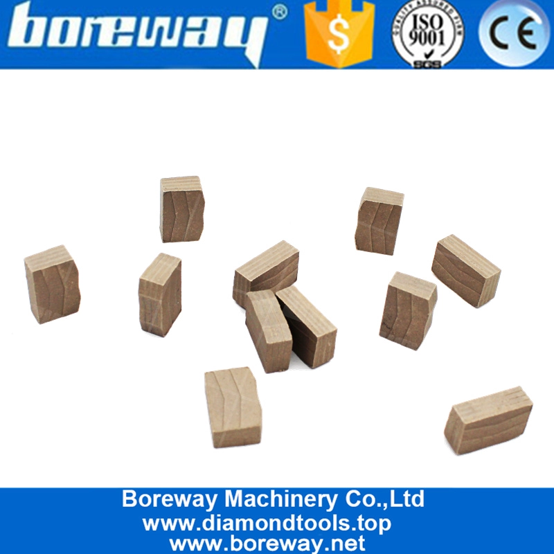 Sandwich-Typ-Diamantsegment zum Schneiden von Granitblock