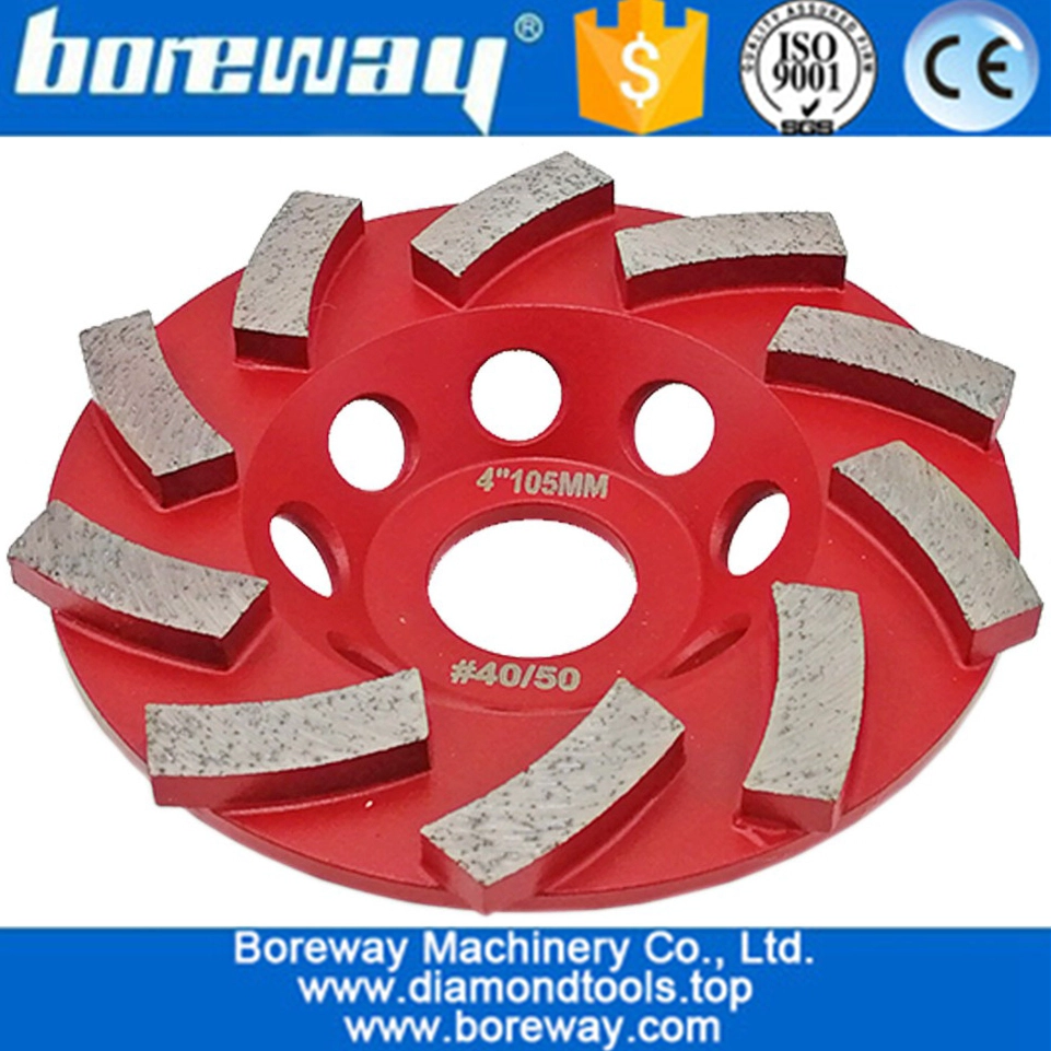 सिरेमिक टाइल हीरा पीसने कप पहिया आपूर्तिकर्ता के लिए विभाजित टर्बो रिम हीरा पीसने डिस्क कप व्हील