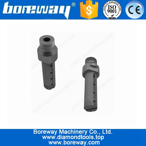 Vendi vuoto brasato tubo Finger Drill Bit per granito D20 * 65T * 1/2 "G