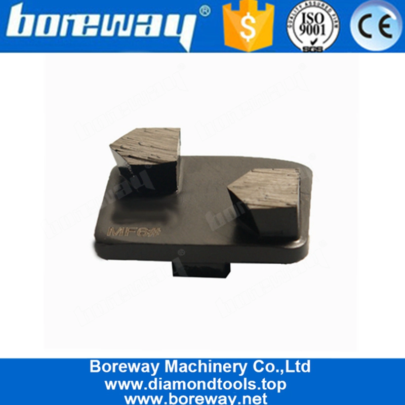 Sharp Bullet Segment Redi Lock Diamond Rectificado de zapatas para concreto duro y epóxico grueso