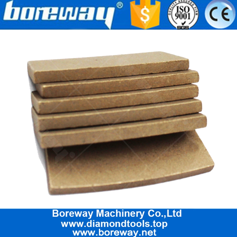 Scharfer Diamant-Sägeblattsegment für Steinkantenschneiden