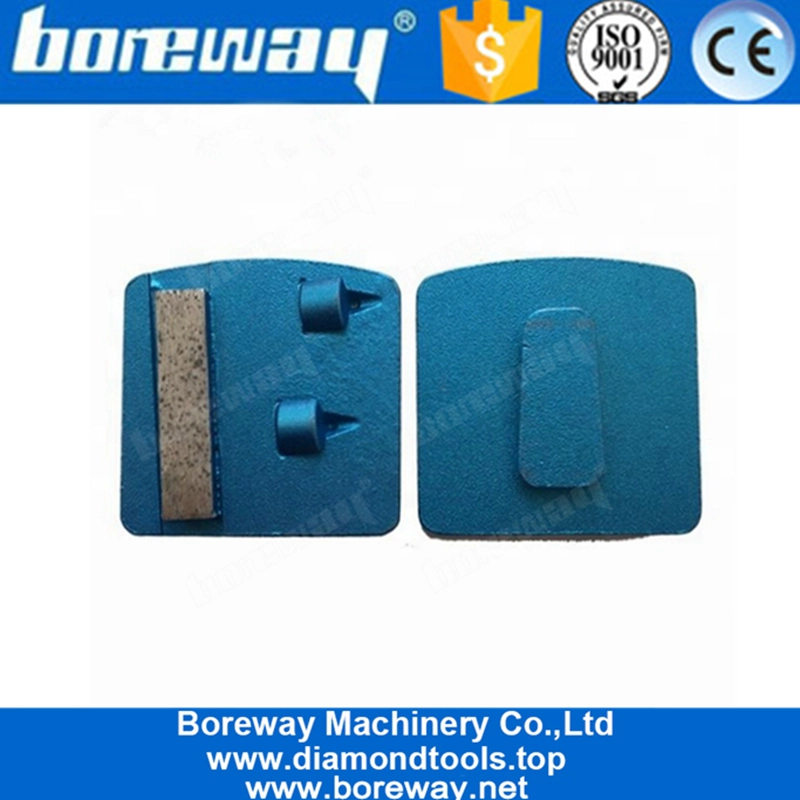 Scharfes Segment Zwei PKD Redi Lock PKD Diamantschleifblock zum Entfernen von Epoxidklebstoffbeschichtungen