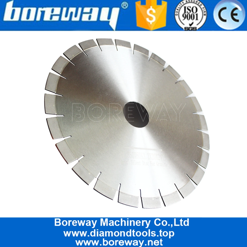 Silent Type Diamond Granite Saw Blade With Arix Cutting Segment