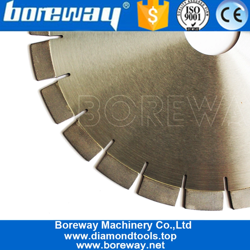 Silent Type Diamond Granite Saw Blade With Arix Cutting Segment