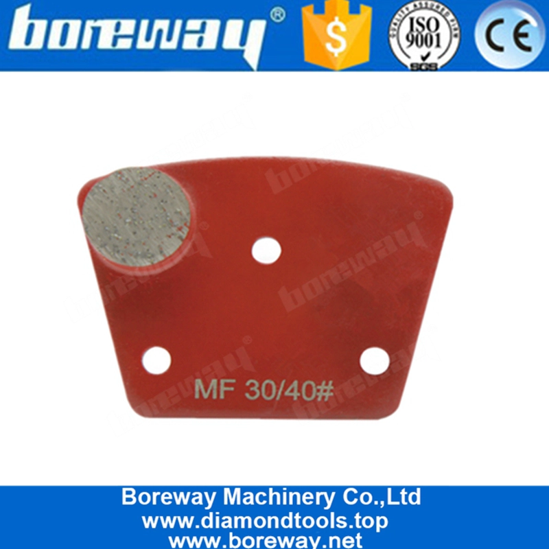 कोटिंग हटाने के लिए सिंगल राउंड सेगमेंट डायमंड मेटल बॉन्ड ट्रेपोज़ॉइड फ्लोर पैड्स