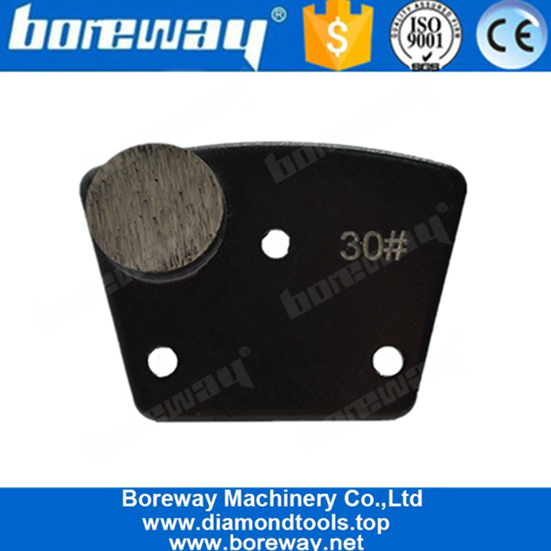 कोटिंग हटाने के लिए सिंगल राउंड सेगमेंट डायमंड मेटल बॉन्ड ट्रेपोज़ॉइड फ्लोर पैड्स