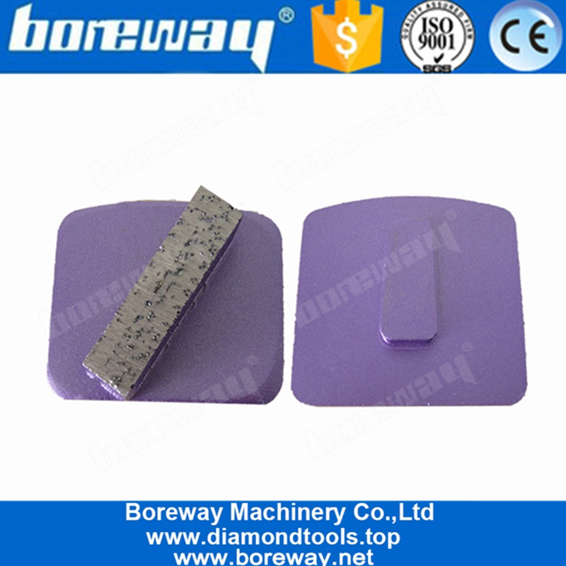 Einzelsegment-Metallbindung Husqvarna-Schleifschuhe zum Entfernen von Epoxid-Bodenrenovierungen