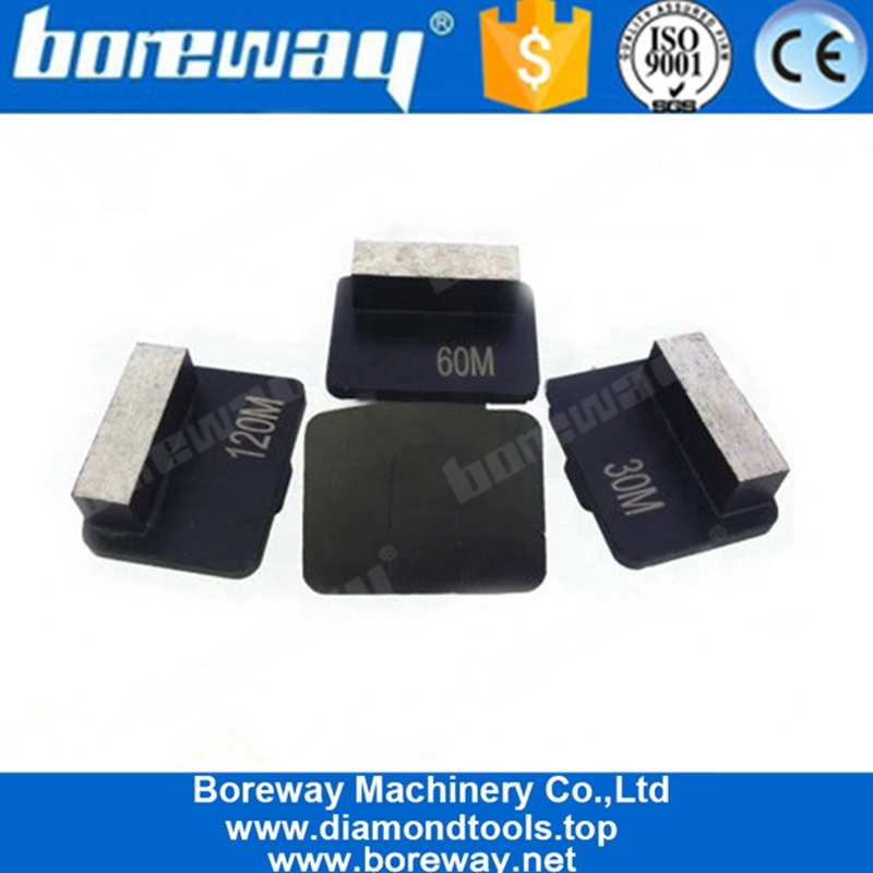 Einzelsegment-Metallbindung Husqvarna-Schleifschuhe zum Entfernen von Epoxid-Bodenrenovierungen