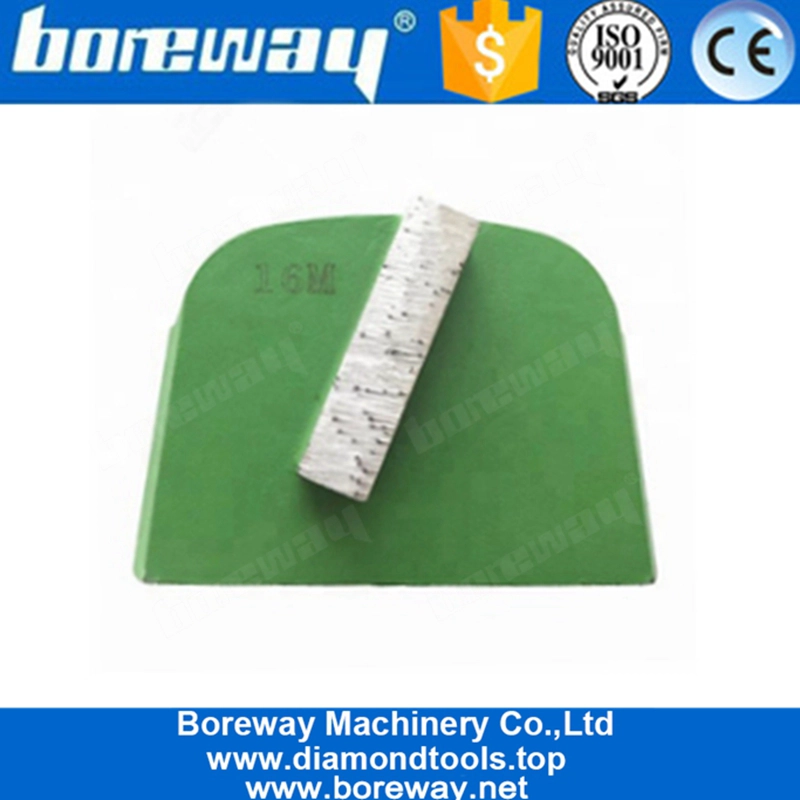 具体的な床の革新のための単一の区分の金属の結合のLavinaのダイヤモンドの粉砕の靴