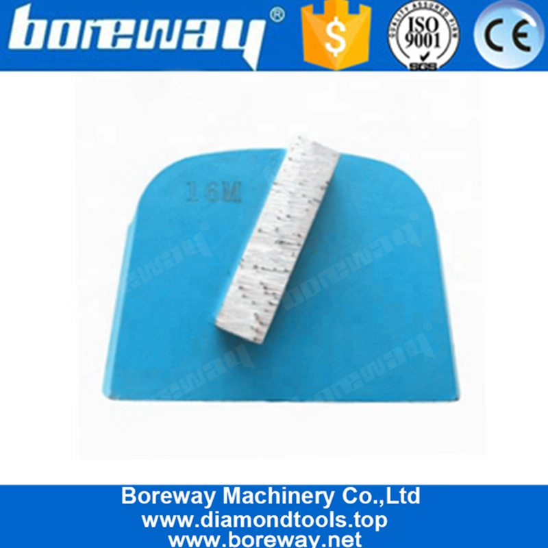 具体的な床の革新のための単一の区分の金属の結合のLavinaのダイヤモンドの粉砕の靴