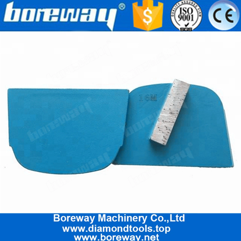 具体的な床の革新のための単一の区分の金属の結合のLavinaのダイヤモンドの粉砕の靴