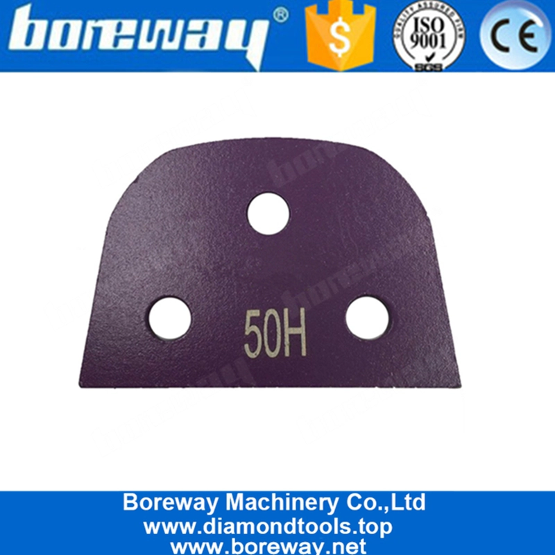 कंक्रीट स्क्वायर नवीनीकरण के लिए सिंगल स्क्वायर सेगमेंट लवीना कंक्रीट डायमंड पीस जूते