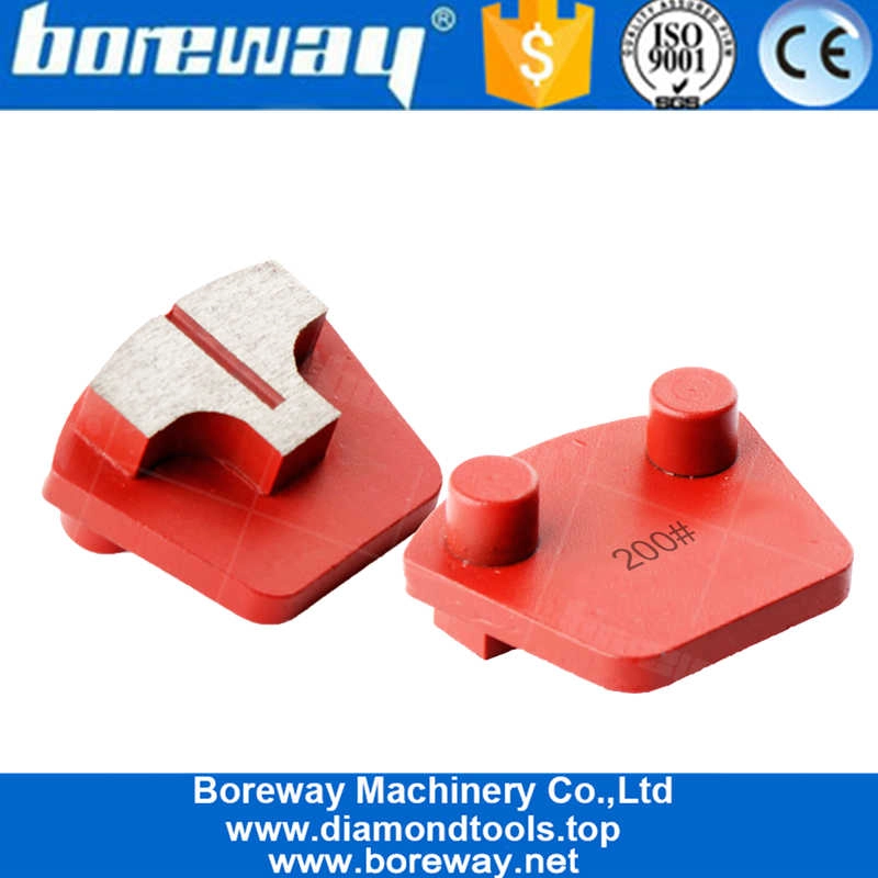 床のグラインダーのための単一のT形状の頭のウェルクマスター金属の粉砕ブロックコンクリートのツールサプライヤーサプライヤー