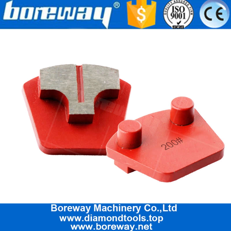 床のグラインダーのための単一のT形状の頭のウェルクマスター金属の粉砕ブロックコンクリートのツールサプライヤーサプライヤー