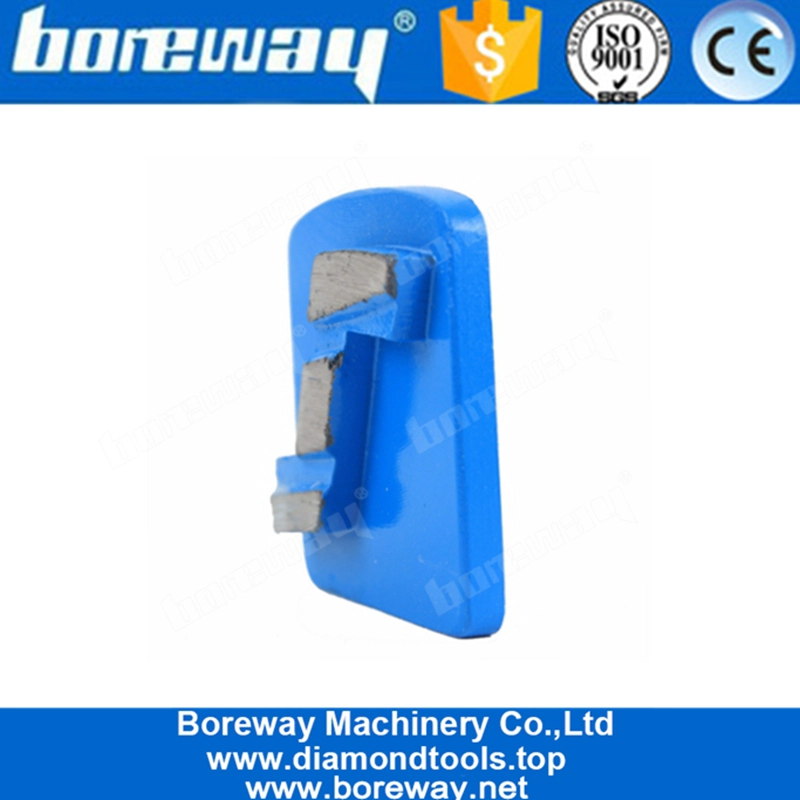 Tamponi per rettifica Husqvarna con diamante Redi Lock a segmento a forma di Z per pavimento in pietra