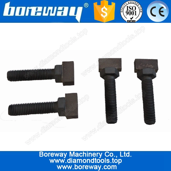 花崗岩のためのシングルポイントダイヤモンドねじ研削ビット、石の床のダイヤモンドのネジ研削ブロック