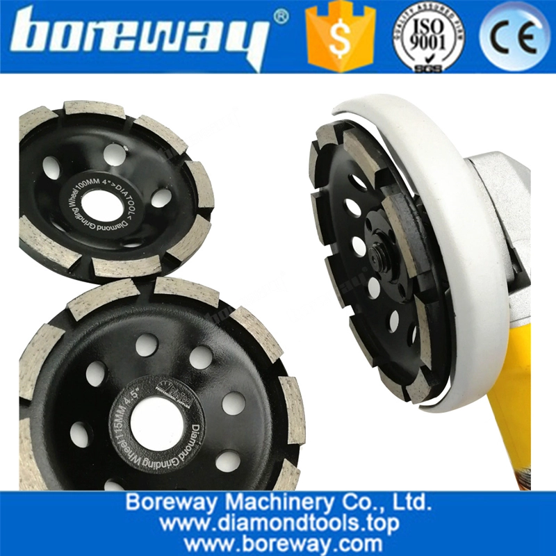 Single Row Diamantschleifbecher Räder für Beton und Steine ​​Großhandelspreis