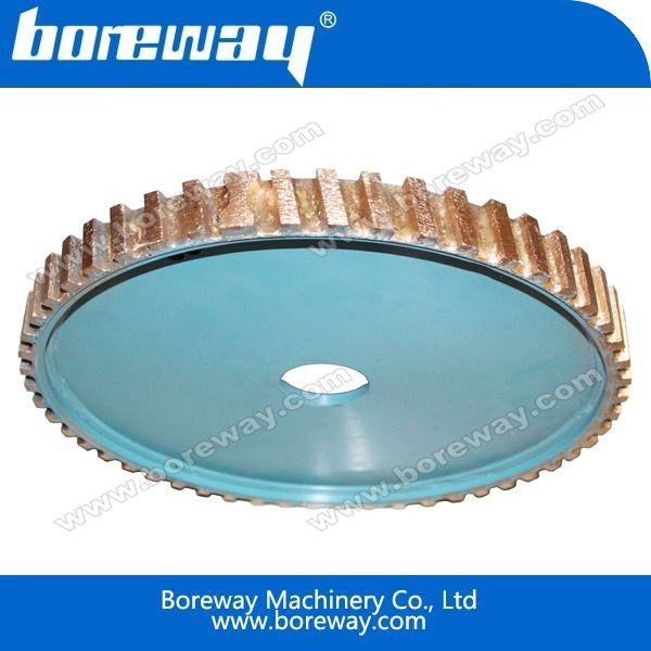 Sinterizzato piatto diamante Forming Fresatura Rotella