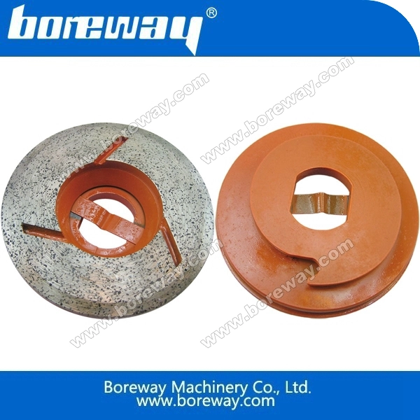 Diamantschleifscheiben mit Schneckensperre