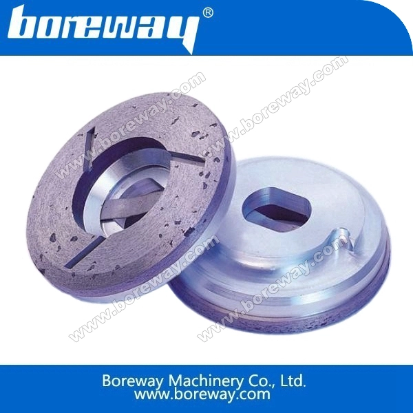 Diamantschleifscheiben mit Schneckensperre