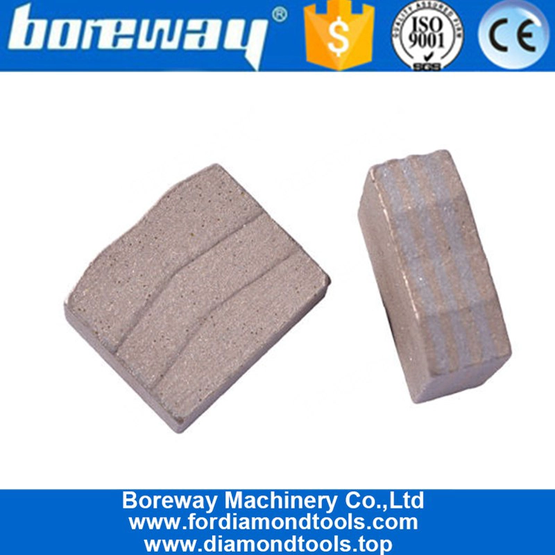 花崗岩ブロック切断用の特殊フォーミュラのみの湿式使用ダイヤモンドセグメント