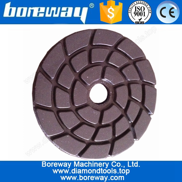 석재 용 패드를 샌딩 나선형 대리석 다이아몬드 수지 바닥 연마 패드,