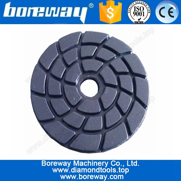 석재 용 패드를 샌딩 나선형 대리석 다이아몬드 수지 바닥 연마 패드,