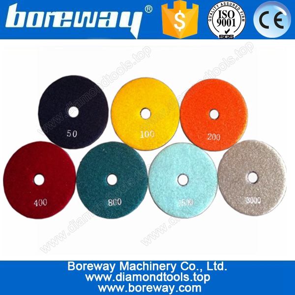 석재 용 패드를 샌딩 나선형 대리석 다이아몬드 수지 바닥 연마 패드,