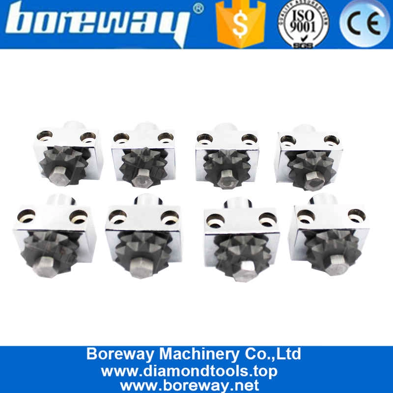 スタンドが付いているスタータイプ20の歯ロータリーブッシュハンマーローラー、サプライヤー