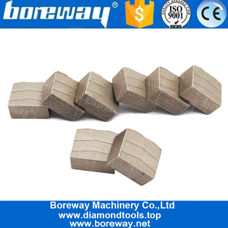 3000mmシングルソーブレードのための石切削工具M形ダイヤモンドセグメント