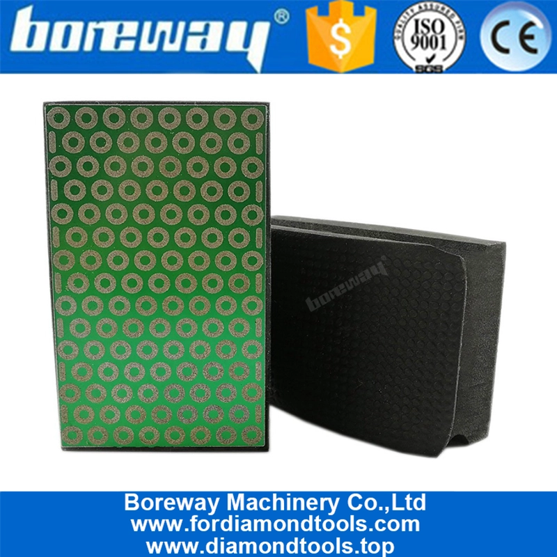 Cuscino per lucidare a mano con diamante in pietra