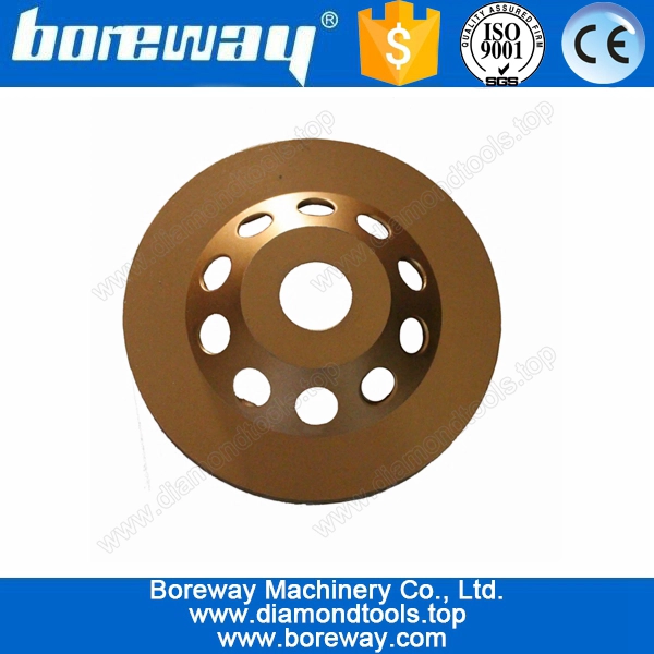 Supply 125mm Sintered Diamond Cup Grinding Wheel for stone,diamond cup cutting disc for granite