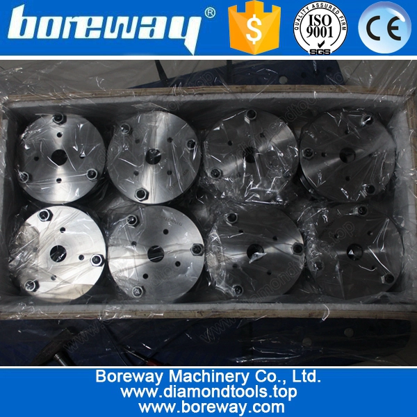 Alimentazione 150 millimetri 3 rulli lastra della pietra Surface Grinder, Calcestruzzo martello cespuglio per smerigliatrice angolare