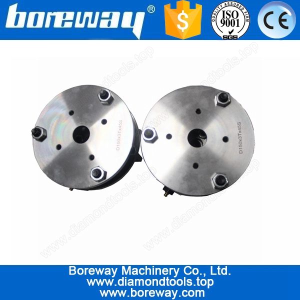 Alimentazione 150 millimetri 3 rulli lastra della pietra Surface Grinder, Calcestruzzo martello cespuglio per smerigliatrice angolare