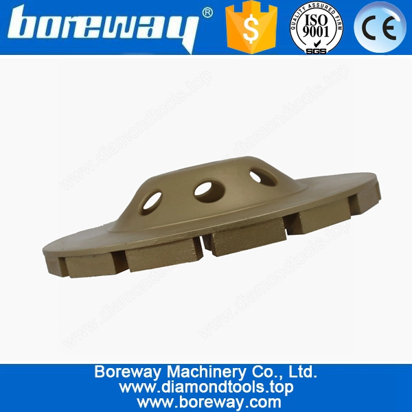 Supply 180mm Double Segments Dimaond Cup Grinding Wheel For Hard Concrete