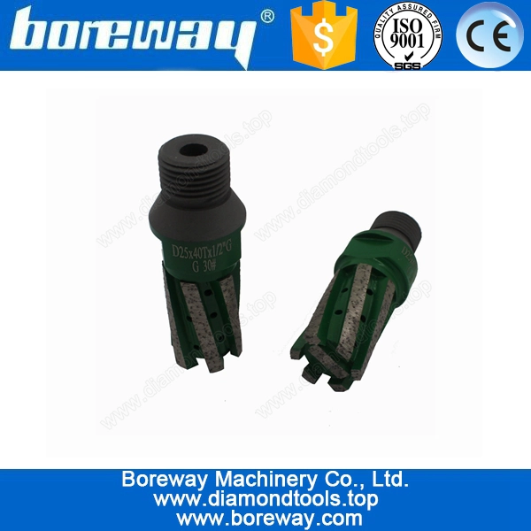 ग्रेनाइट D25 * 40T * के लिए आपूर्ति 30 # सीएनसी डायमंड फिंगर सा 1/2 "जी