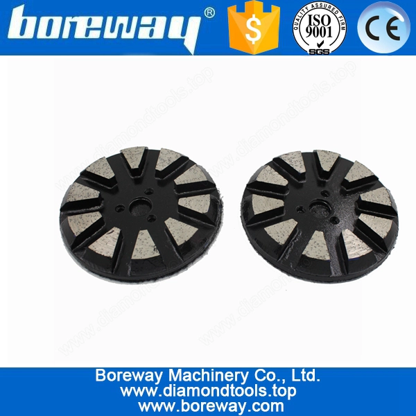 Alimentazione 4 pollici metallo diamante piano disco abrasivo