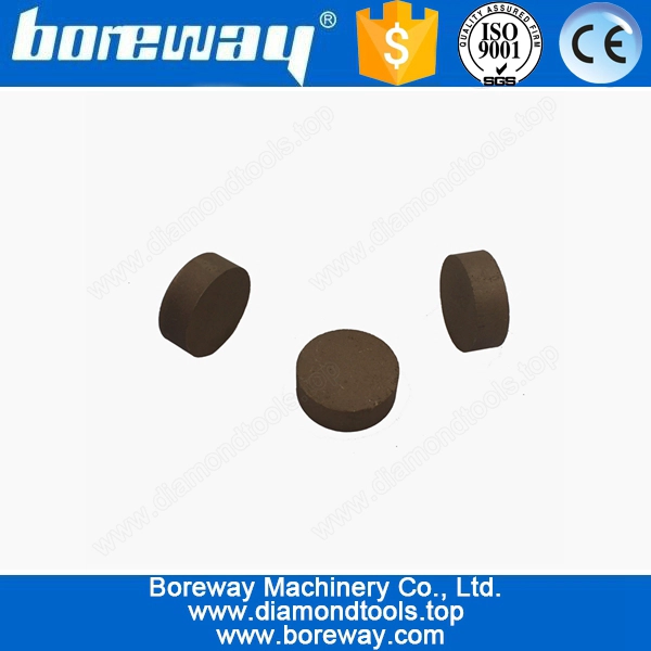 Alimentazione 80# Round segmento per pavimento di marmo rettifica blocco D30 * 10T