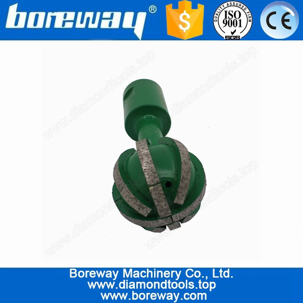 Ball Form gesinterten Diamant Fräser für Stein D65/D80 liefern * 155L * M22