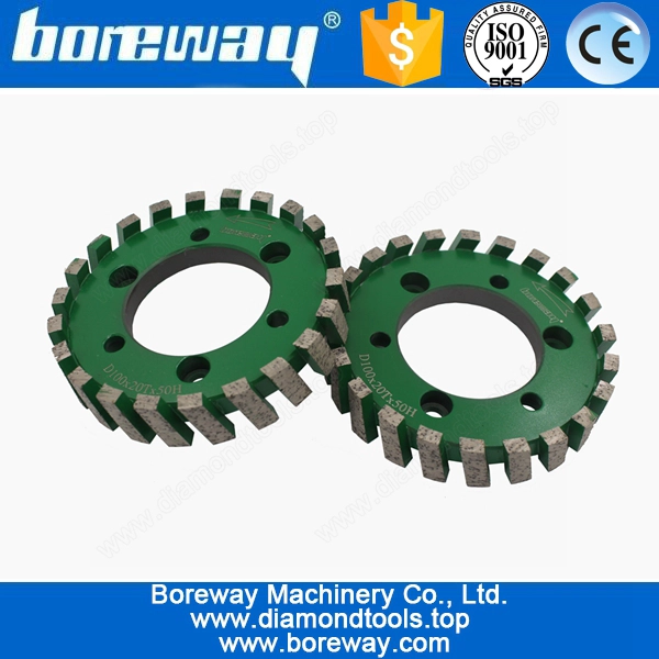 Alimentazione CNC pietra diamante rettifica Standard accoltellamento ruota D100 * 20T * 50H