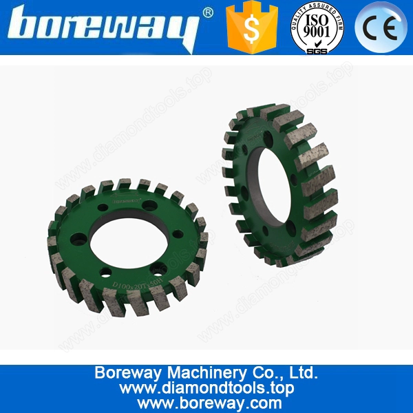 Alimentazione CNC pietra diamante rettifica Standard accoltellamento ruota D100 * 20T * 50H