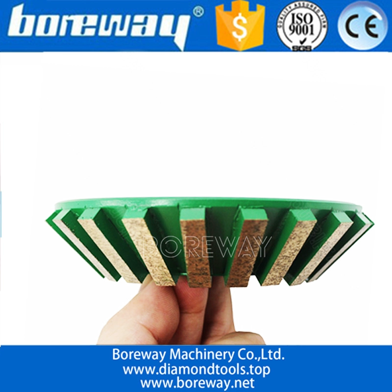 Fornitura D120 * 20T * 20H CNC Charfer Rowing wheel per ceramica