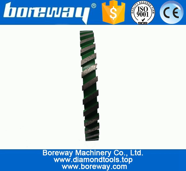 Versorgung D230x25x25mm-15.88mm Segmented Slient Grinidng Rillenrad für Granit