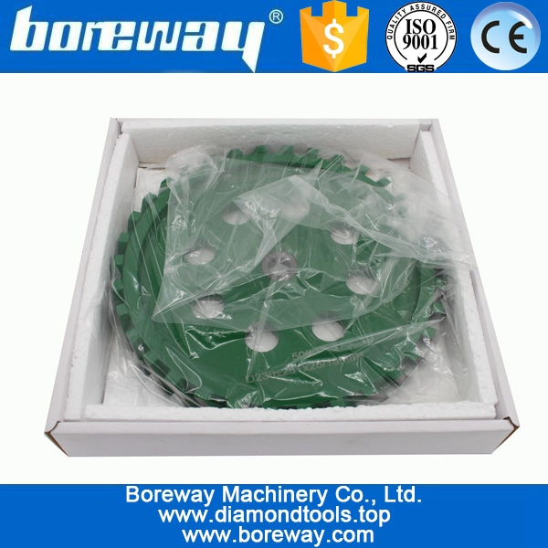 Versorgung D230x25x25mm-15.88mm Segmented Slient Grinidng Rillenrad für Granit