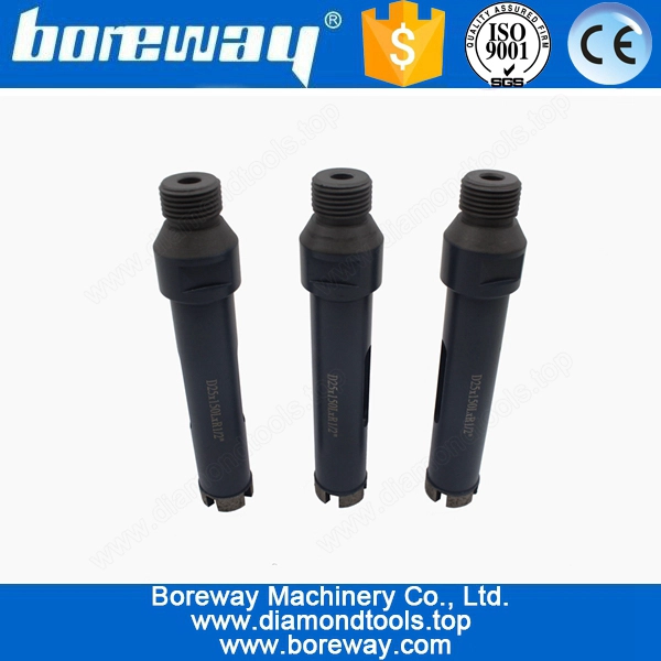 Supply D25*150L*R1/2"G CNC Diamond Core Hole Drills For Stone
