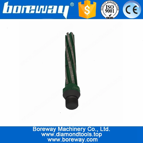 공급 D25 * 160T * 200L * 1 / 2 "G CNC 핑거 밀링 라우터 비트 스톤 용