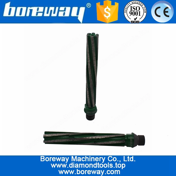 공급 D25 * 160T * 200L * 1 / 2 "G CNC 핑거 밀링 라우터 비트 스톤 용